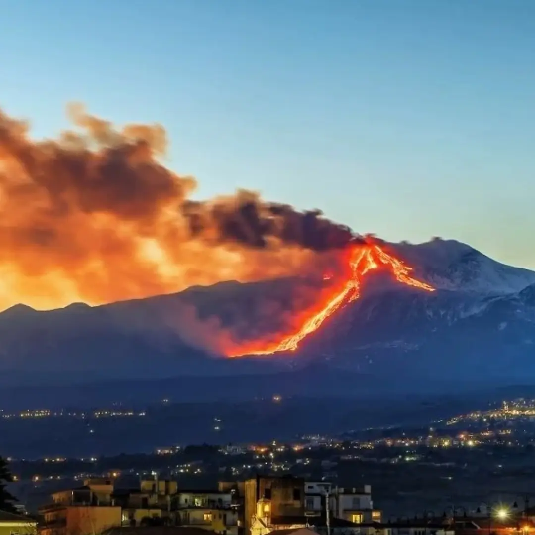 eruzione etna